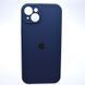 Силіконовий чохол накладка Silicon Case Full Camera для iPhone 15 Deep Sea Blue