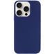 Чохол накладка Silicon Case Full Cover для Apple iPhone 16 Pro Max Deep Navy