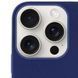 Чохол накладка Silicon Case Full Cover для Apple iPhone 16 Pro Max Deep Navy