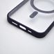 Чехол накладка с MagSafe Clear Case Magnetic для Apple iPhone 12 Dark Purple