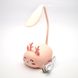 Детская настольная лампа 2191B Kids Design Deer 400mHa Peach/Светло-розовый