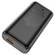 Зовнішній акумулятор PowerBank Hoco Q5 Aegis 30W 10000mAh Black, Чорний