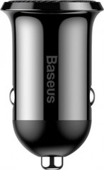 Автомобільний зарядний пристрій Baseus Grain Pro Car Charger (Dual USB 4.8A) Black (CCALLP-01)