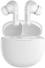 Навушники безпровідні TWS (Bluetooth) QCY T18 White/Білий