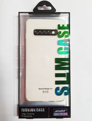 Чохол накладка SMTT Case for Samsung S10 Galaxy Прозорий
