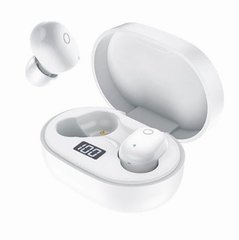 Навушники Безпровідні TWS (Bluetooth) Tornado TW01 White