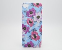 Чохол з квітами Fashion Flowers Case Meizu M3 Blue-Red