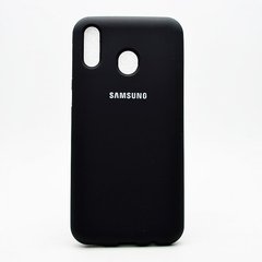 Чехол накладка Silicon Cover Full Protective for Samsung M205 Galaxy M20 (2019) Black Copy