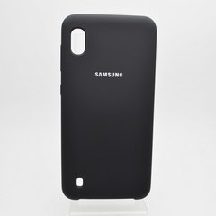 Чохол накладка Silicon Cover for Samsung A105 Galaxy A10 (2019) Black Copy