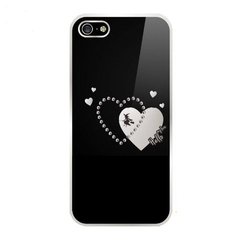 Накладка Red Angel Apple iPhone 5 с кристаллами Swarovski (My Love)