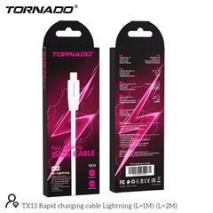 Кабель Tornado TX13 Lightning 2.4A 2M White