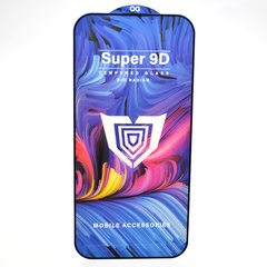 Захисне скло Snockproof Super 9D для iPhone 14 Pro/iPhone 15 (тех.пакет)