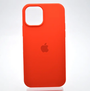 Чохол накладка Silicone Case Full Cover для iPhone 12/iPhone 12 Pro Красный
