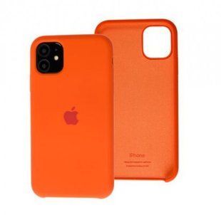 Чехол накладка Silicon Case для iPhone 11 6.1" Orange Original