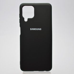 Чехол накладка Full Silicon Cover для Samsung A225 Galaxy A22 Black