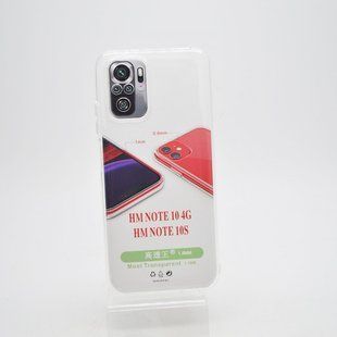 Чохол накладка SMTT Case для Xiaomi Redmi Note 10 Прозорий