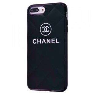 Чехол накладка Fashion Brand Case для iPhone 7 Plus/iPhone 8 Plus (chanel black)
