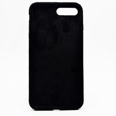 Чохол накладка Alcantara Cover for iPhone 7 Plus/8 Plus Black (C)