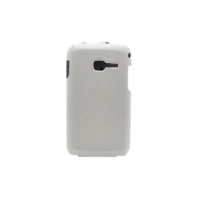 Шкіряний чохол фліп Melkco Ultra Thin for Samsung S6102 White