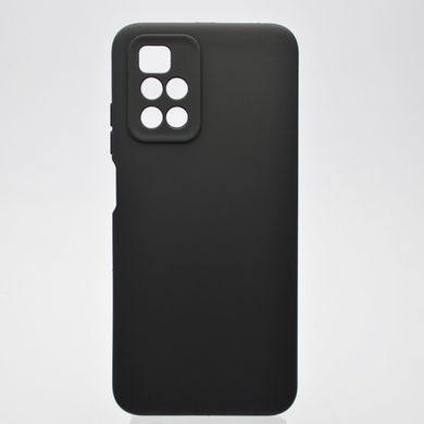 Чехол накладка Silicon Case Full Protective для Xiaomi Redmi 10 Black