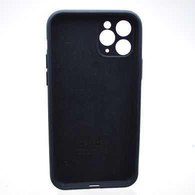 Силиконовый чехол накладка Silicon Case Full Camera для iPhone 11 Pro Midnight Blue
