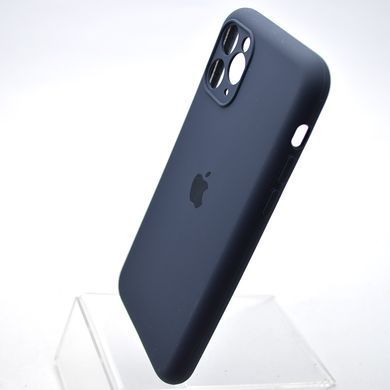 Силиконовый чехол накладка Silicon Case Full Camera для iPhone 11 Pro Midnight Blue