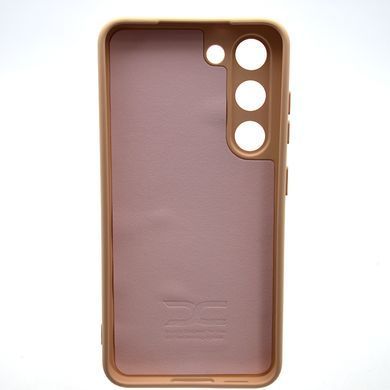 Чехол накладка Silicon Case Full Cover для Samsung S23 Galaxy G911 Pink Sand