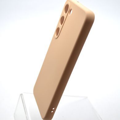 Чехол накладка Silicon Case Full Cover для Samsung S23 Galaxy G911 Pink Sand