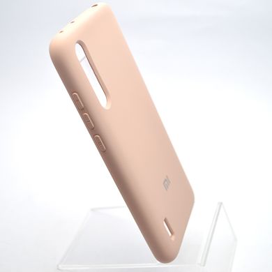 Чехол накладка Silicon Case Full Cover для Xiaomi Mi 9 lite Peach