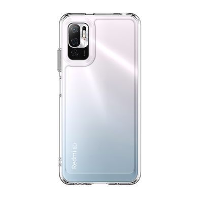Прозрачный чехол накладка Space Case для Xiaomi Redmi Note 10/Redmi Note 10s/Poco M5s Transparent