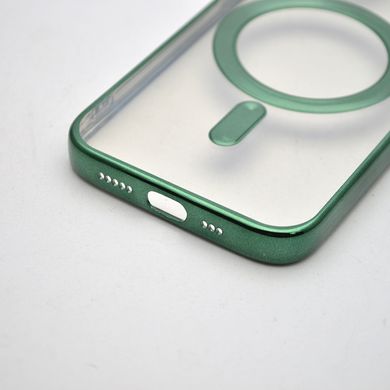 Чохол накладка з MagSafe Stylish Case для Apple iPhone 14 Dark Green