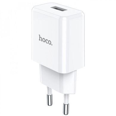 Зарядний пристрій Hoco N9 Especial з кабелем Lightning White