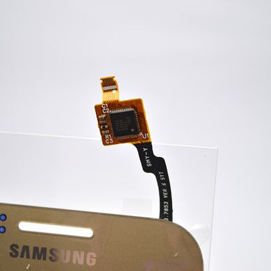 Сенсор (тачскрін) Samsung j100 Galaxy j1 золотистий Original