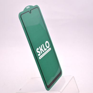 Защитное стекло SKLO 5D для Samsung A22/M22/M32/A31/A32 Galaxy A225/M225/M325/A315/A325 Black/Черная рамка (тех.пак)