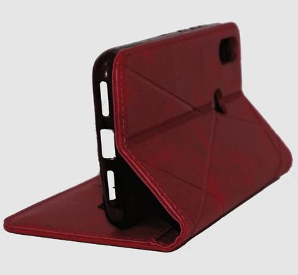 Чехол-книжка Business Leather для Xiaomi Redmi Note 7 Red