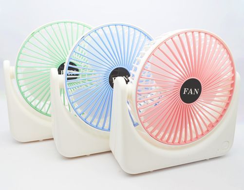 Вентилятор настільний USB FAN Portabe S13 Blue (Синій)