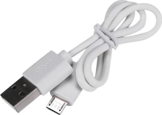 Кабель універсальний USB-micro USB White 1m (тех. пакет)