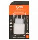 Блок питания (адаптер) Veron AD-18C (USB+Type-C) White