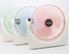 Вентилятор настільний USB FAN Portabe S13 Blue (Синій)