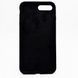 Чохол накладка Alcantara Cover for iPhone 7 Plus/8 Plus Black (C)
