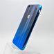 Чехол градиент хамелеон Silicon Crystal for iPhone 6 Plus/6S Plus Black-Blue