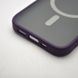 Чехол накладка Metal Buttons с MagSafe для iPhone 14 Pro Purple/Фиолетовый