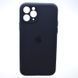 Силиконовый чехол накладка Silicon Case Full Camera для iPhone 11 Pro Midnight Blue