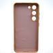 Чехол накладка Silicon Case Full Cover для Samsung S23 Galaxy G911 Pink Sand