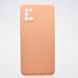 Чохол накладка Silicon Case Full camera для Samsung A315 Galaxy A31 Peach/Пудровий