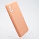 Чохол накладка Silicon Case Full camera для Samsung A315 Galaxy A31 Peach/Пудровий