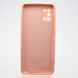 Чохол накладка Silicon Case Full camera для Samsung A315 Galaxy A31 Peach/Пудровий