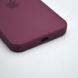 Чохол силіконовий з квадратними бортами Silicon case Full Square для iPhone 11 Pro Marsala