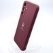 Чехол с патриотическим принтом Silicone Case Print Тризуб для Samsung A54 Galaxy A546 Bordo