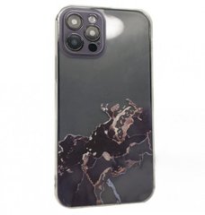 Чохол накладка Marble design TPU Case для Apple iPhone 12 Pro Gray